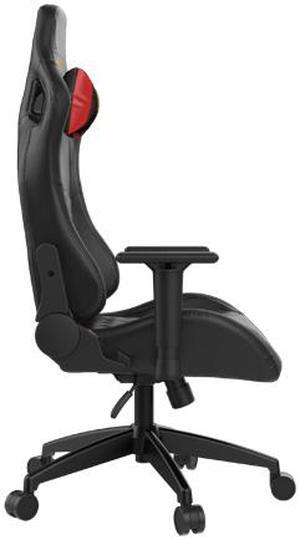 Gamdias APHRODITE EF1 Gaming Chair, PC Computer Racing Seat, High-Back, Height Adjustable, and Adjustable Arm Rest (RED STITCHING)