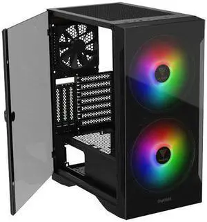 Gamdias APOLLO E2 Elite, ARGB 200mm fans 5v 3pin sync, tempered glass side panel, ATX, 360mm radiator support