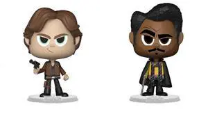 Star Wars Han Solo & Lando Calrissian Bobbleheads Vynl. Figure