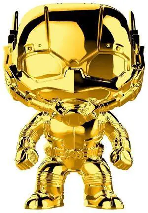 Marvel Studios 10 Ant-Man Gold Chrome Bobblehead Pop! Vinyl Figure
