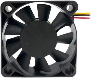 3 Pieces F5010 50mm Small Cooler Fan Computer Cooling Fan 12V Low Noise Desktop PC Case Fan 3 Pin Connector