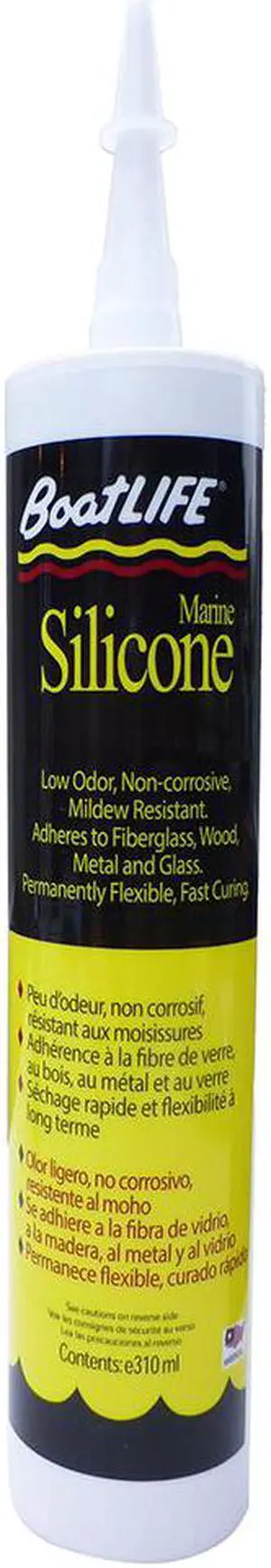 BoatLIFE Silicone Rubber Sealant Cartridge - Clear