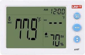 UNI-T A10T Digital LCD Thermometer Temperature Humidity Meter Clock Hygrometer Of Weather Station Tester With Alarm Clock