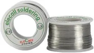 ELECALL 41SN Pure Tin 0.8mm 75g Rosin Core Tin/Lead Rosin Roll Flux Reel Lead Melt Core Soldering Tin Solder Wire