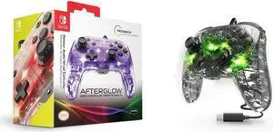 Afterglow Deluxe + audio Wired Controller for Nintendo Switch, 500-132-NA - Nintendo Switch