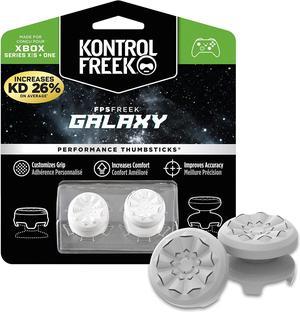 KontrolFreek FPS Freek Galaxy White Performance Thumbsticks for Xbox One and Xbox Series X Controller