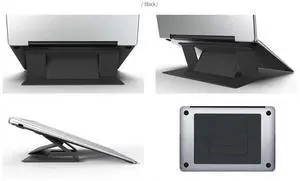 Invisible Laptop Stand Compatible for MacBook Pro/Air Foldable Notebook Stand Holder for Surface Laptop (11.6-15.6 inch) Adjustable Laptop Stand