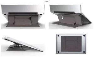 Invisible Laptop Stand Compatible for MacBook Pro/Air Foldable Notebook Stand Holder for Surface Laptop (11.6-15.6 inch) Adjustable Laptop Stand