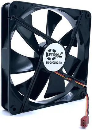 140mm fan new DF1402512SEDN DC 12V 0.06A sleeve 3-Pin 140x140x25mm pc case Server cooling Fan 1050RPM