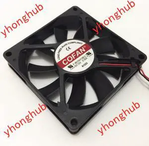 COFAN F-8015H12B Server Cooling Fan DC 12V 0.35A 80x80x15mm 2-wire
