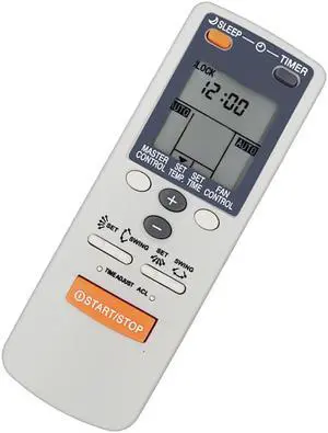 Replacement Remote Control for FUJITSU ASU18RMLQ ASU9RL2 ASU9RLS AC A/C Air Conditioner
