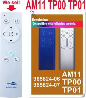 B4-AM11(TP00/01) Replacement Remote Control for Dyson AM11 Pure Cool Tower Purifier Fan