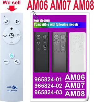 (B2-AM06/07/08) Replacement Remote Control for Dyson AM08 pedestal