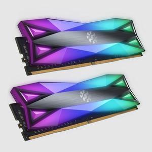 XPG SPECTRIX D60G RGB Desktop Memory 32GB (2x16GB) DDR4 3600MHz CL16 GREY