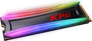 XPG SPECTRIX S40G RGB M.2 2280 2TB PCI-Express 3.0 x4 3D TLC Internal Solid State Drive (SSD) AS40G-2TT-C