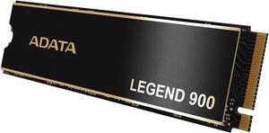 ADATA 2TB SSD Legend 900 PCIe Gen4x4 NVMe M.2 Internal Gaming SSD Up to 6,200 MB/s PS5 Compatible (SLEG-900-2TCS)