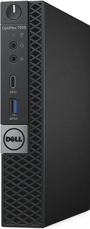 Dell Grade A Optiplex 7050 Micro Intel Core I5-6500T 2.5Ghz 16G DDR4, 512G SSD, Windows 10 Pro 64 bits(ES/EN)