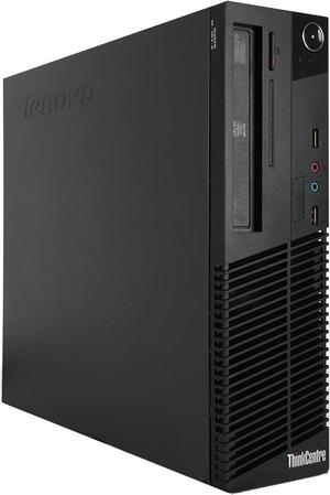 Grade A Lenovo ThinkCentre M73 Small Form Factor PC, Intel Core I3-4130 3.4Ghz, 8G DDR3, 500G HDD, DVD, DP, 4K Support, WiFi, Keyboard & Mouse, Windows 10 Pro 64 Bit-Multi-Language(EN/ES/FR)