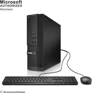 Grade A Dell OptiPlex XE2 SFF PC, Intel Quad Core I5-4570S 2.9Ghz, 8G DDR3, 512G SSD, DP, 4K Support, WiFi, Bluetooth 4.0, Keyboard & Mouse, Windows 10 Pro 64 Bit-Multi-Language(EN/ES/FR)