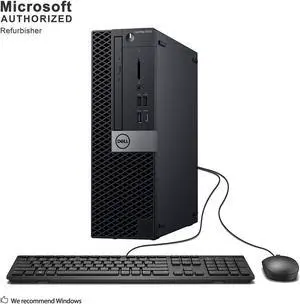 Grade A Dell OptiPlex 5070 SFF PC, Intel Six Core I5-8500 3.0Ghz, 8G DDR4, 512G SSD, DVD, DP, 4K Support, WiFi, Bluetooth 4.0, Keyboard & Mouse, Windows 10 Pro 64 Bit-Multi-Language(EN/ES/FR)