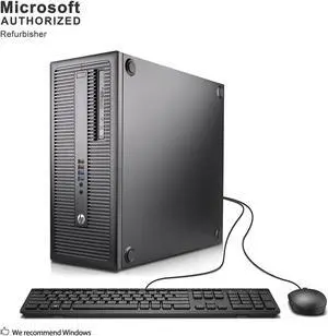 Grade A HP EliteDesk 800 G2 Tower PC, Intel Quad Core I5-6500 3.2Ghz, 32G DDR4, 256G SSD + 1T, DVD, DP, 4K Support, WiFi, Bluetooth 4.0, Keyboard & Mouse, Windows 10 Pro 64 Bit-Multi-Language