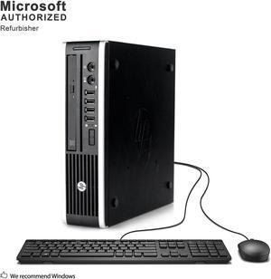 Grade A HP Compaq 8200 Elite USDT PC, Intel Quad Core I7-2600S 2.8Ghz, 8G DDR3, 1T HDD, DP, VGA, WiFi, Bluetooth 4.0, Keyboard & Mouse, Windows 10 Pro 64 Bit-Multi-Language(EN/ES/FR)