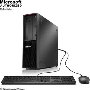 Grade A Lenovo ThinkStation P310 SFF High Performance Business Desktop Computer, Intel Quad Core i5-6500 up to 3.6GHz, 32G DDR4, 1T HDD, DVD, WiFi, BT, 4K Support, DP, VGA, Windows 10 Pro 64 En/Sp/Fr Grade A Lenovo ThinkStation P310 SFF High Performance Business Desktop Computer, Intel Quad Core i5-6500 up to 3.6GHz, 32G DDR4, 1T HDD, DVD, WiFi, BT, 4K Support, DP, VGA, Windows 10 Pro 64 En/Sp/Fr