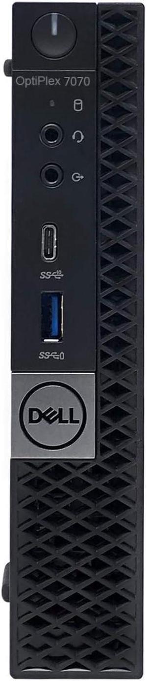 Dell Optiplex 7070 MFF Micro Form Factor Desktop 9th Gen Intel Core i7-9700T 8-Cores Processor, 16GB DDR4 RAM, 512GB SSD, Intel UHD Graphics 630, Windows 10 Pro