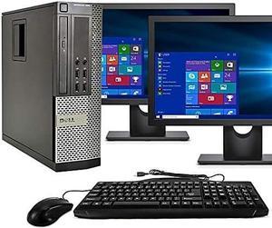 Dell Desktop Computer, Quad Core i5 3.1GHz, 8GB Ram, 500GB, Dual 22inch LCD, DVD, Wi-Fi, Keyboard, Mouse, Bluetooth, Windows 10 Pro Compatible OptiPlex 790 Dell Desktop Computer, Quad Core i5 3.1GHz, 8GB Ram, 500GB, Dual 22inch LCD, DVD, Wi-Fi, Keyboard, Mouse, Bluetooth, Windows 10 Pro Compatible OptiPlex 790