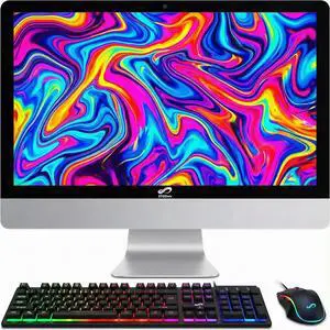 STGSivir All in One Desktop Computer, 22" FHD Display, Intel Core i5 up to 3.0GHz, 16GB RAM, 512GB SSD, WiFi, BT 5.0, Webcam, Windows 11 Home STGSivir All in One Desktop Computer, 22" FHD Display, Intel Core i5 up to 3.0GHz, 16GB RAM, 512GB SSD, WiFi, BT 5.0, Webcam, Windows 11 Home