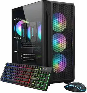 STGAubron Dual CPU Gaming PC, Dual Intel i7 Xeon E5 up to 3.7GHz, Radeon RX 580 8G, 16G DDR4, 512G SSD, WiFi 6, BT 5.0, RGB Fan x 4, Windows 11 Pro STGAubron Dual CPU Gaming PC, Dual Intel i7 Xeon E5 up to 3.7GHz, Radeon RX 580 8G, 16G DDR4, 512G SSD, WiFi 6, BT 5.0, RGB Fan x 4, Windows 11 Pro