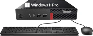 Lenovo ThinkCentre M710Q Tiny Form Factor Desktop Computer, Core i3-6100T up to 3.2GHz, 8GB DDR4, 256GB Solid State Drive, Windows 11 Pro Lenovo ThinkCentre M710Q Tiny Form Factor Desktop Computer, Core i3-6100T up to 3.2GHz, 8GB DDR4, 256GB Solid State Drive, Windows 11 Pro