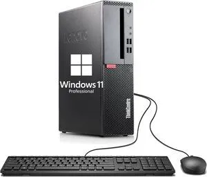 Lenovo ThinkCentre M710E Small Form Factor Desktop Computer, Core i3-6100 up to 3.7GHz, 8GB DDR4, 256GB Solid State Drive, Windows 11 Pro Lenovo ThinkCentre M710E Small Form Factor Desktop Computer, Core i3-6100 up to 3.7GHz, 8GB DDR4, 256GB Solid State Drive, Windows 11 Pro