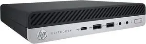 HP EliteDesk 800G5 Mini Form Factor Desktop Computer, Core i5-9500T up to 3.7GHz, 16GB DDR4, 256GB Solid State Drive, Windows 11 Pro HP EliteDesk 800G5 Mini Form Factor Desktop Computer, Core i5-9500T up to 3.7GHz, 16GB DDR4, 256GB Solid State Drive, Windows 11 Pro