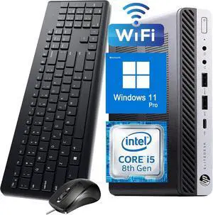 HP EliteDesk 800G4 Mini Form Factor Desktop Computer, Core i5-8500T up to 3.5GHz, 16GB DDR4, 512GB Solid State Drive, Windows 11 Pro HP EliteDesk 800G4 Mini Form Factor Desktop Computer, Core i5-8500T up to 3.5GHz, 16GB DDR4, 512GB Solid State Drive, Windows 11 Pro