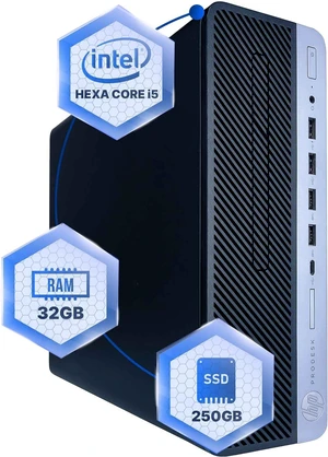 HP ProDesk 600G4 Small Form Factor Desktop Computer, Core i5-8500 up to 4.1GHz, 32GB DDR4, 250GB Solid State Drive, Windows 11 Pro HP ProDesk 600G4 Small Form Factor Desktop Computer, Core i5-8500 up to 4.1GHz, 32GB DDR4, 250GB Solid State Drive, Windows 11 Pro