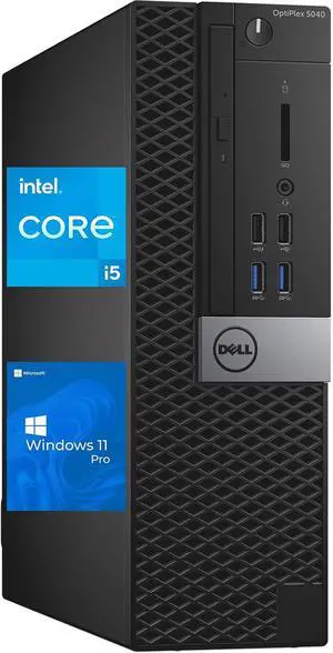 Dell OptiPlex 5040 Small Form Factor Desktop Computer, Core i5-6500T up to 3.1GHz, 8GB RAM, 256GB Solid State Drive, Windows 11 Pro Dell OptiPlex 5040 Small Form Factor Desktop Computer, Core i5-6500T up to 3.1GHz, 8GB RAM, 256GB Solid State Drive, Windows 11 Pro