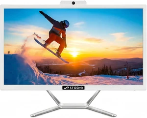 STGSivir All in One Desktop Computer, 22" Display, Intel Quad Core i5 up to 3.6GHz, 16G RAM, 512G SSD, WiFi, Bluetooth, RGB Keyboard & Mouse & Mouse Pad, Webcam, Windows 11 Home STGSivir All in One Desktop Computer, 22" Display, Intel Quad Core i5 up to 3.6GHz, 16G RAM, 512G SSD, WiFi, Bluetooth, RGB Keyboard & Mouse & Mouse Pad, Webcam, Windows 11 Home