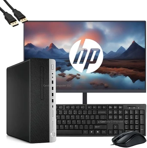 HP EliteDesk 800 G3 SFF Desktop Computer with 21.5"" FHD Monitor Bundle PC Set, Intel Core i5-6500 3.2GHz, 8GB RAM, 256GB SSD, Keyboard & Mouse, WiFi, Windows 11 Pro, Black HP EliteDesk 800 G3 SFF Desktop Computer with 21.5"" FHD Monitor Bundle PC Set, Intel Core i5-6500 3.2GHz, 8GB RAM, 256GB SSD, Keyboard & Mouse, WiFi, Windows 11 Pro, Black