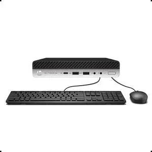 HP EliteDesk 800 G3 Desktop Mini High Performance Business Desktop Computer, Intel Quad Core i7-6700 3.4GHz, 8G DDR4, M.2 256G SSD, WiFi, BT, DP, Windows 10 Pro 64 Language Supports En/Sp/Fr(Renewed)