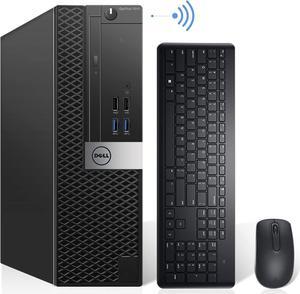 Dell OptiPlex 7040 SFF Desktop Computer PC Intel Quad Core i7-6700 3.20GHz AX200 Built-in WIFI 6 Bluetooth 32GB DDR4, 1TB NVMe M.2 SSD 2TB HDD HDMI Wireless Keyboard & Mouse Windows10 Pro (Renewed)