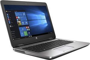 HP ProBook 640 G2 14" Anti-Glare Full HD FHD (1920x1080) Business Laptop (Intel Core i5-6300U, 16GB R4 Memory, 256GB NVMe PCIe DDm.2 SSD) Win 10 Pro Professional 64 bit (Renewed)
