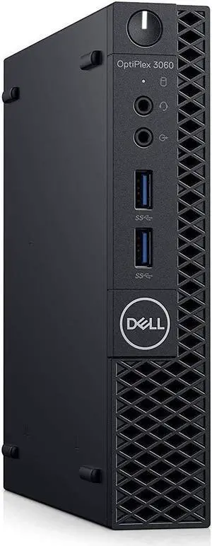 Dell OptiPlex 3060 Tiny Computer Micro Tower PC, Intel Core i5-8500T Processor, 16GB DDR4 Ram, 512GB NVMe SSD, Display Port, HDMI, Wi-Fi, Wireless Keyboard & Mouse, Windows 10 Pro (Renewed)