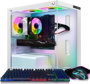  STGAubron Gaming PC Bundle with 24Inch FHD LED Monitor-Intel  core I7 3.4G up to 3.9G,Radeon RX 580 8G GDDR5,16G,512G SSD,WiFi,BT 5.0,RGB  Keybaord&Mouse&Mouse Pad,RGB BT Sound Bar,W10H64 : Video Games