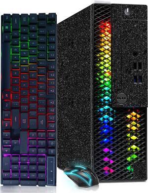 Dell RGB Gaming Desktop Computer, Intel Quad Core I5-6500 up to 3.6GHz, GeForce GT 1030 2G GDDR5, 32GB Memory, 1T SSD, RGB Keyboard & Mouse, 600M WiFi & Bluetooth 5.0, Win 10 Pro (Renewed)