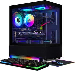 STGAubron Gaming Desktop PC,Intel Core i7 3.4G up to 3.9G,32G RAM,1T SSD,Radeon RX 580 16G GDDR5,600M WiFi,BT 5.0,RGB Fan x 5,RGB Keyboard&Mouse,RGB Mouse Pad,RGB BT Sound Bar,W10H64