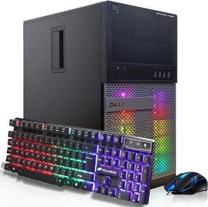 Dell Optiplex 7020 Gaming Desktop PC - Intel Core i7 4th Gen 3.4GHz, NVIDIA GeForce GT 1030 2GB, 16GB RAM, 512GB SSD, HDMI, DVI, VGA, Keyboard, Mouse, Wi-Fi, Windows 10 Professional(Renewed)