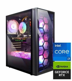 STGAubron Gaming Desktop PC Computer,Intel Core I7 3.4 GHz up to 3.9 GHz,16G RAM,512G SSD,WiFi,BT 5.0,GeForce RTX 2060 6G GDDR6,RGB Fanx6,RGB Keyboard&Mouse,RGB Mouse Pad,RGB BT Sound Bar,W10H64