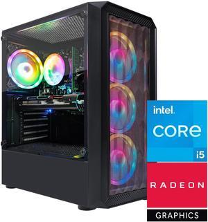 STGAubron Gaming Desktop PC, Intel Core i5-9400F up to 4.1GHz, Radeon RX 5700 8G GDDR6, 16G DDR4, 1T SSD, 600M WiFi, BT 5.0, RGB Fan x 4, RGB Keyboard & Mouse & Mouse Pad, W11H64