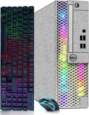 Dell RGB Gaming Desktop Computer, Intel Quad Core I5-6500 up to 3.6GHz, Radeon RX 550 4G, 16GB DDR4, 1TB SSD, RGB Keyboard & Mouse, 600M WiFi & Bluetooth, Win 11 Pro Dell RGB Gaming Desktop Computer, Intel Quad Core I5-6500 up to 3.6GHz, Radeon RX 550 4G, 16GB DDR4, 1TB SSD, RGB Keyboard & Mouse, 600M WiFi & Bluetooth, Win 11 Pro